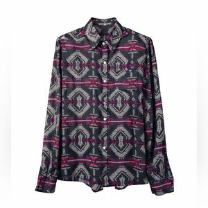 Stetson AZTEC SNAP FRONT SHIRT - New With Tags